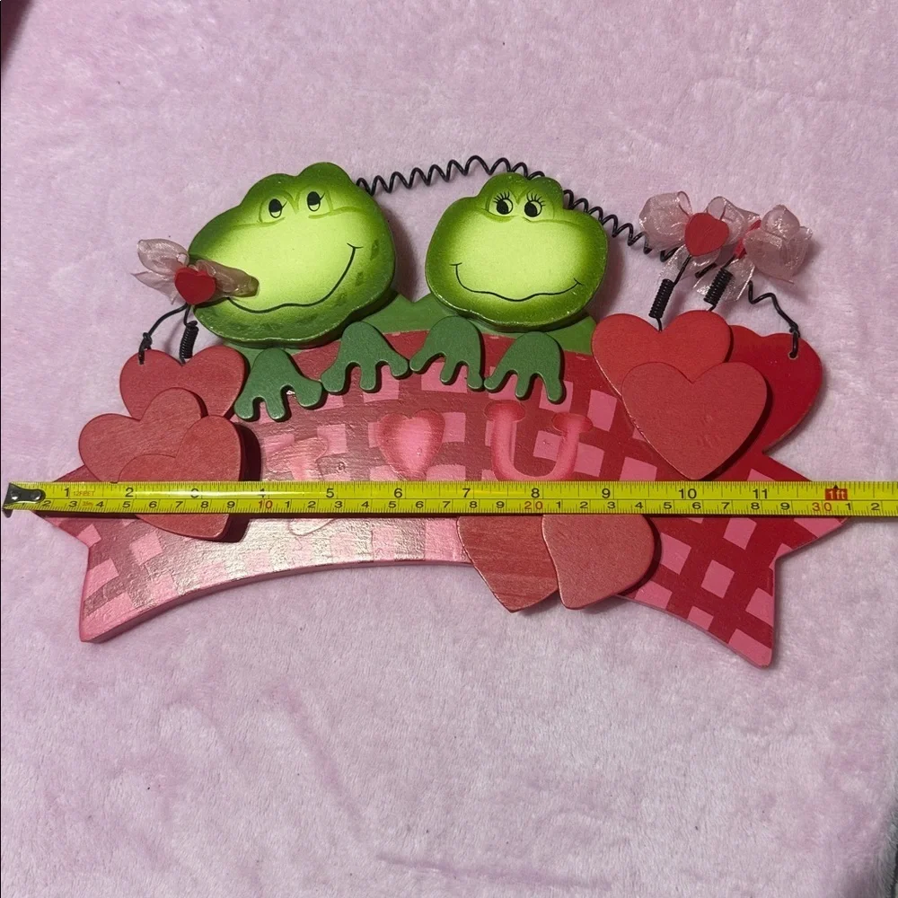 Frog | Decor sign | I love u